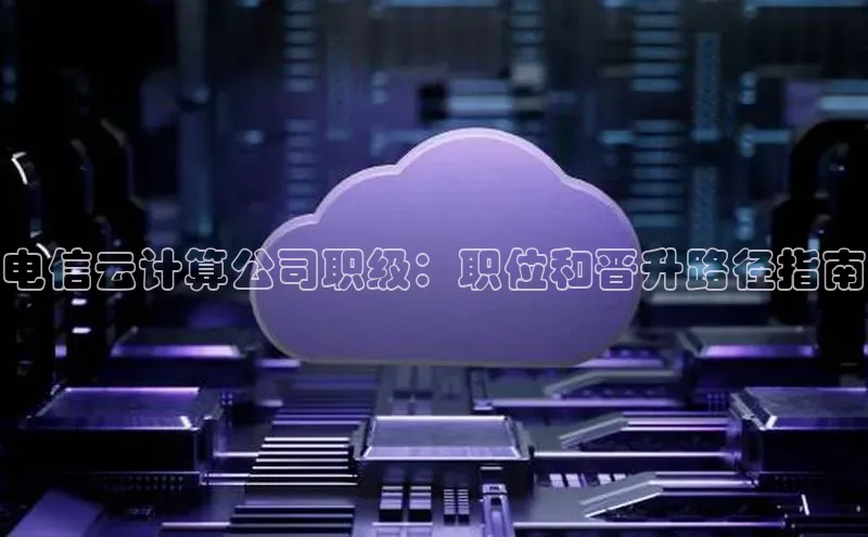 杏悦vip登录入口百度取证电信云计算公司职级：职位和晋升路径指南