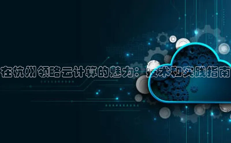 杏悦APP官方网站入口极氪智能科技在杭州领略云计算的魅力：技术和实践指南